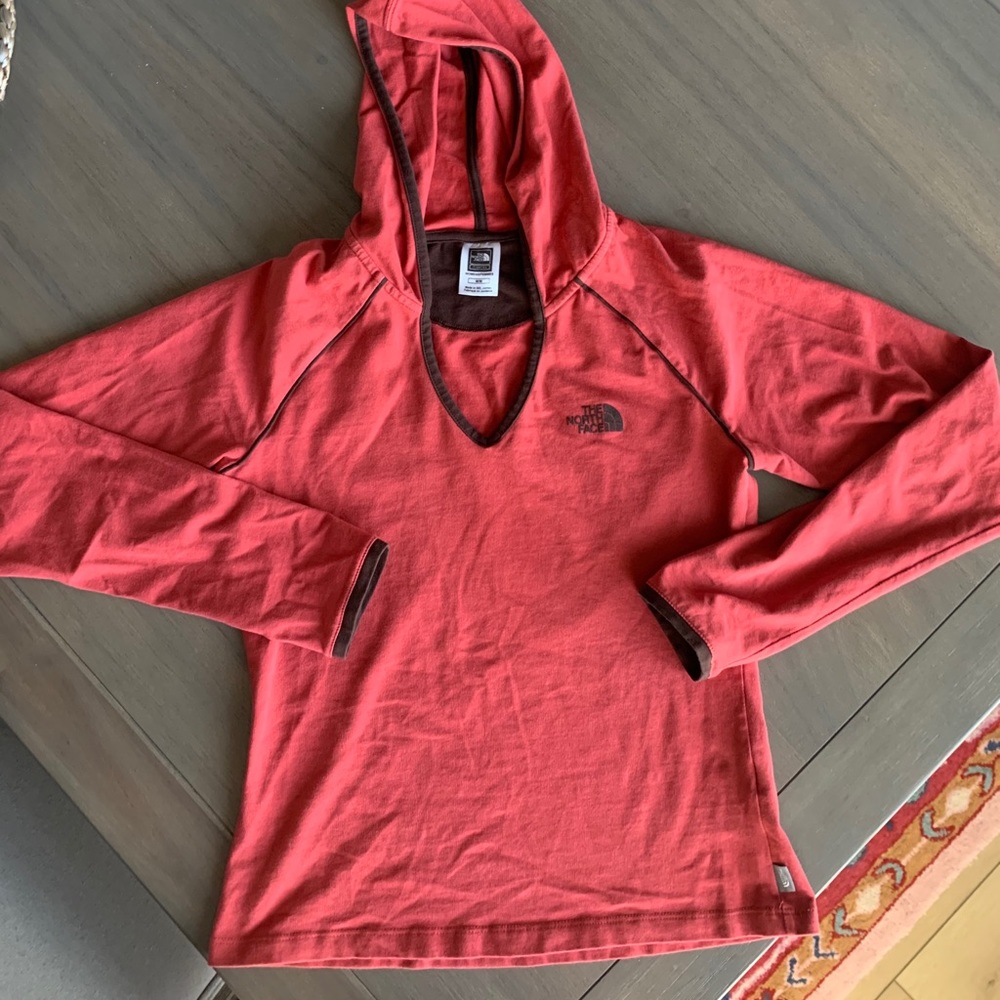 The North Face A5 V-neck Hooded Shirt Pullover